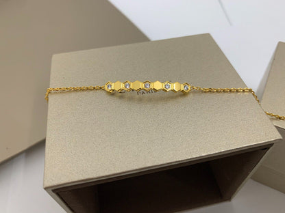 [Agudo Jewelry]BEE LOVE BRACELET DIAMOND