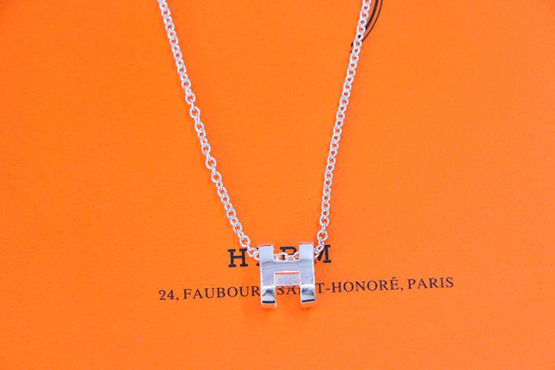 [Agudo Jewelry]HM NECKLACE H LETTER OVAL SERIES