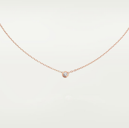 [Agudo Jewelry]DAMOUR DIAMOND NECKLACE