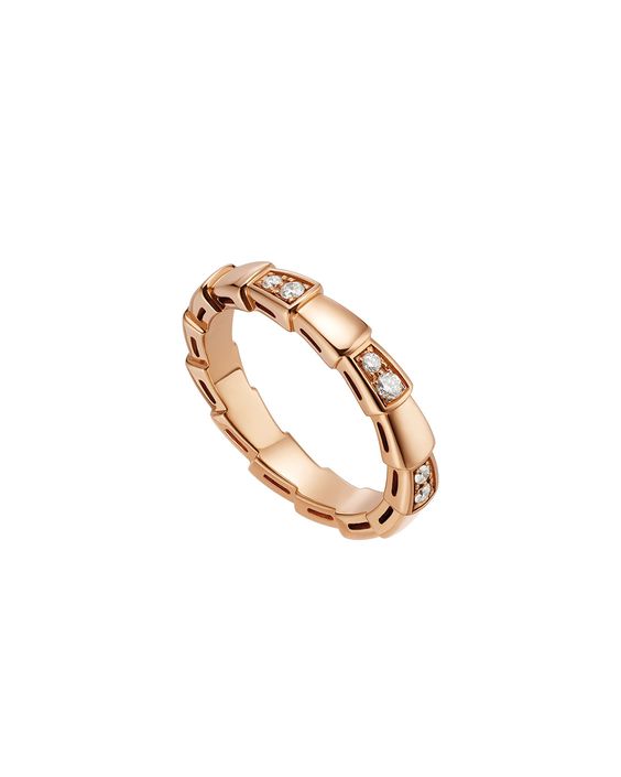 [Agudo Jewelry]SERPENTI RING PINK GOLD  3MM