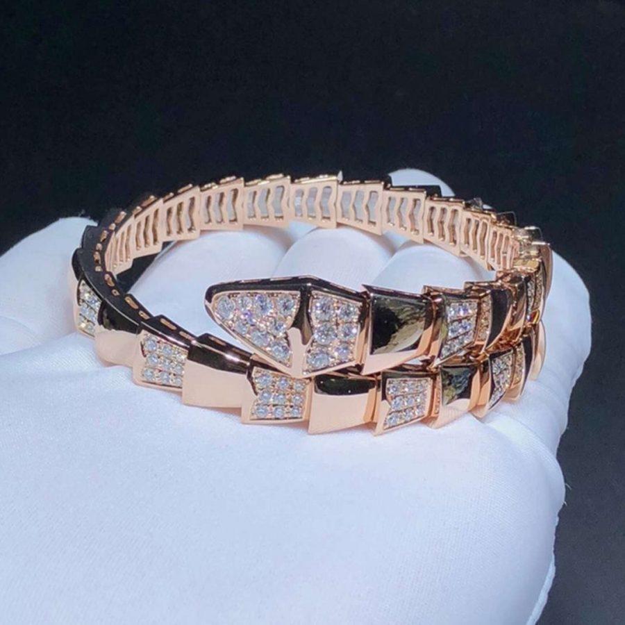 [Agudo Jewelry]SERPENTI BRACELET PINK GOLD DIAMOND