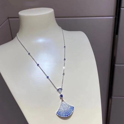 [Agudo Jewelry]DREAM NECKLACE AGATE SILVER DIAMOND