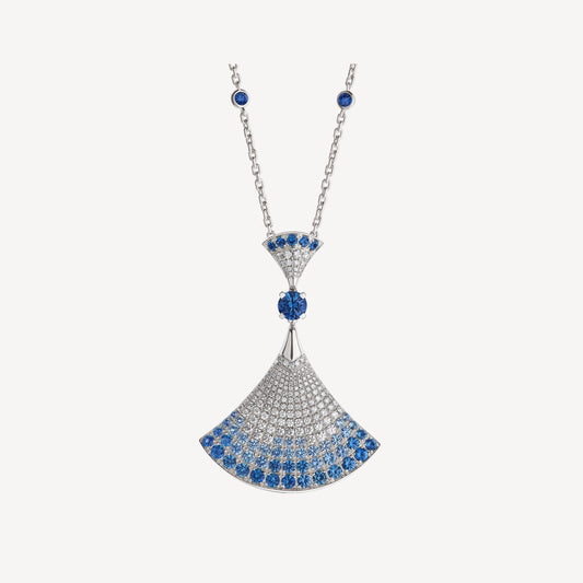 [Agudo Jewelry]DREAM NECKLACE AGATE SILVER DIAMOND