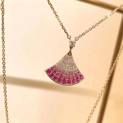 [Agudo Jewelry]DREAM NECKLACE PINK GOLD PINK DIAMOND