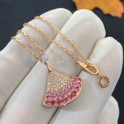 [Agudo Jewelry]DREAM NECKLACE PINK GOLD PINK DIAMOND