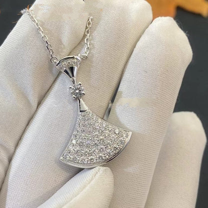 [Agudo Jewelry]DREAM NECKLACE SILVER FULL DIAMOND