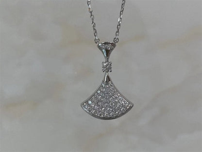 [Agudo Jewelry]DREAM NECKLACE SILVER FULL DIAMOND