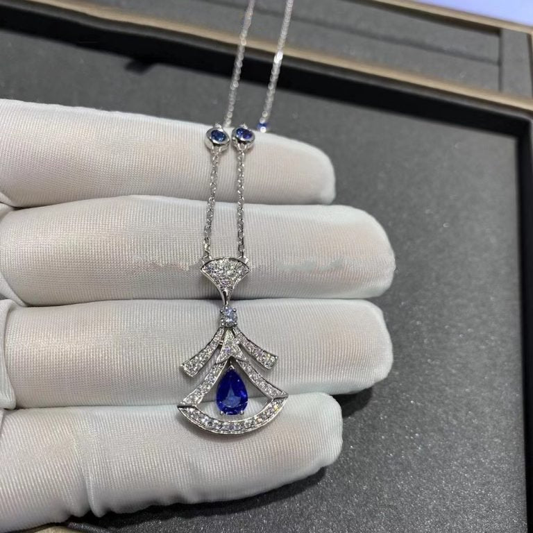 [Agudo Jewelry]DREAM NECKLACE AGATE DIAMOND SILVER