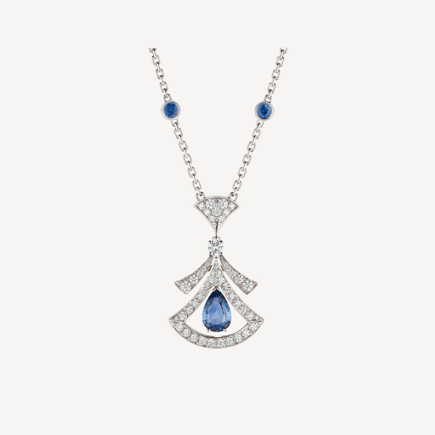 [Agudo Jewelry]DREAM NECKLACE AGATE DIAMOND SILVER