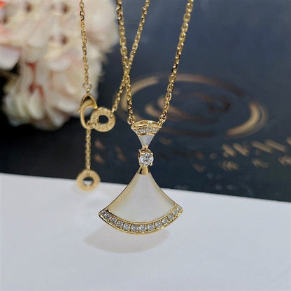 [Agudo Jewelry]DREAM NECKLACE MOP GOLD DIAMOND