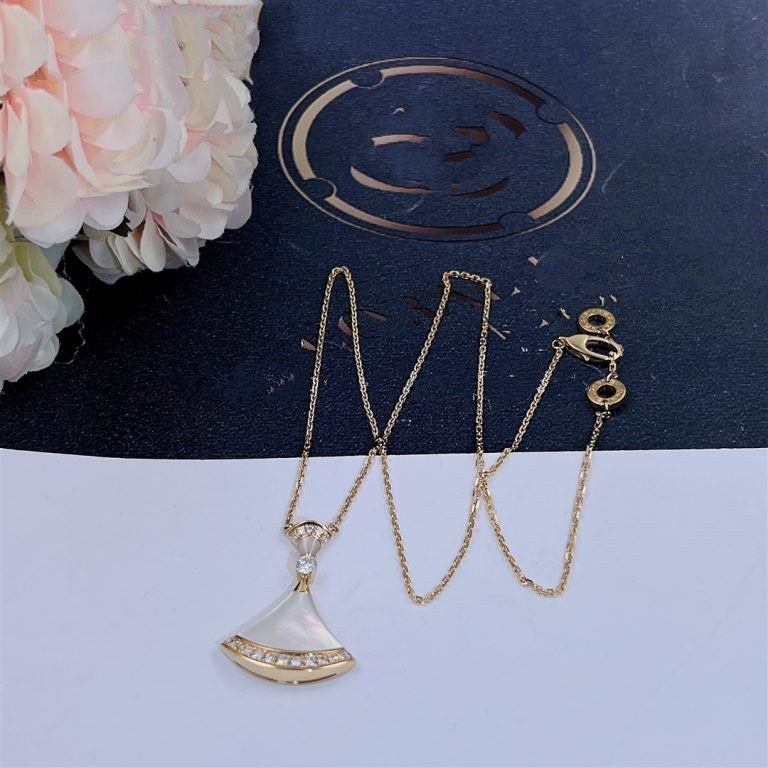 [Agudo Jewelry]DREAM NECKLACE MOP GOLD DIAMOND