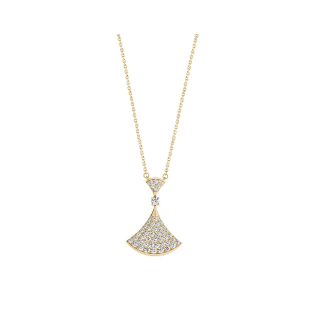 [Agudo Jewelry]DREAM NECKLACE GOLD FULL DIAMOND