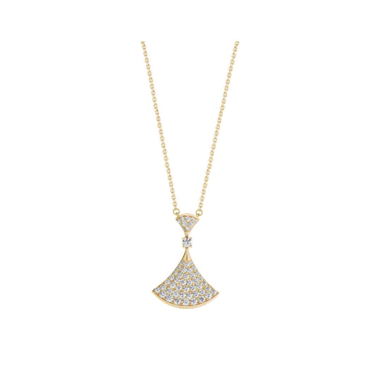 [Agudo Jewelry]DREAM NECKLACE GOLD FULL DIAMOND