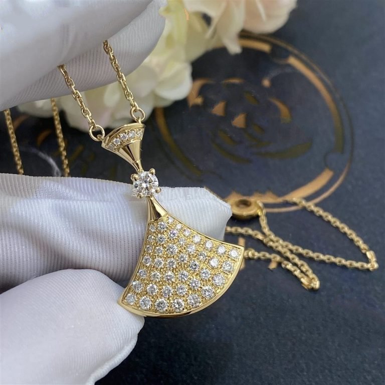 [Agudo Jewelry]DREAM NECKLACE GOLD FULL DIAMOND