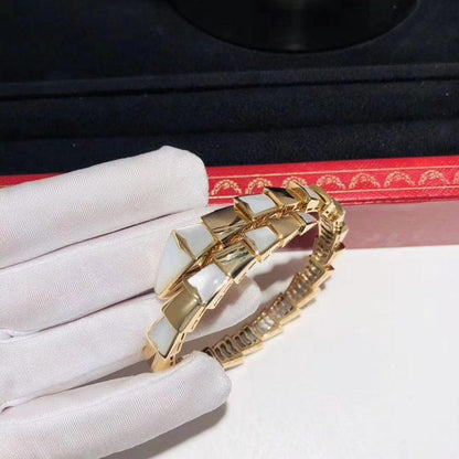 [Agudo Jewelry]SERPENTI BRACELET MOP GOLD