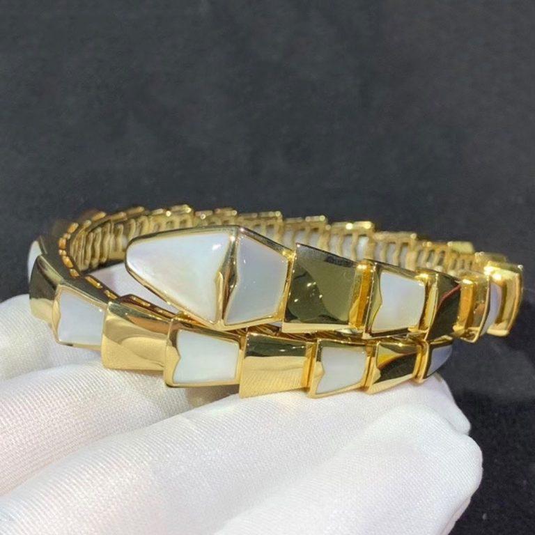 [Agudo Jewelry]SERPENTI BRACELET MOP GOLD