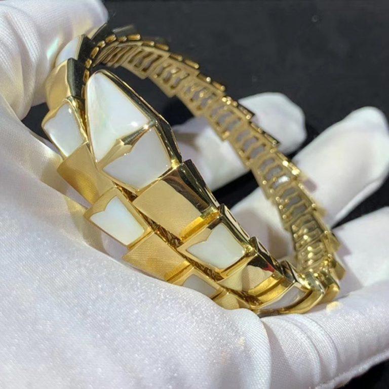 [Agudo Jewelry]SERPENTI BRACELET MOP GOLD