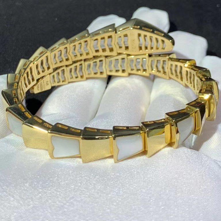 [Agudo Jewelry]SERPENTI BRACELET MOP GOLD