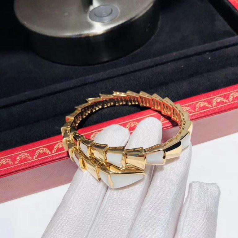 [Agudo Jewelry]SERPENTI BRACELET MOP GOLD