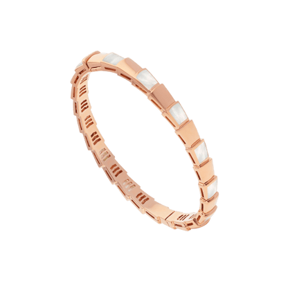 [Agudo Jewelry]SERPENTI BRACELET PINK GOLD MOP