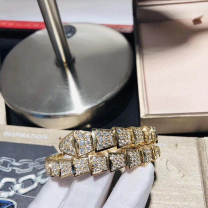 [Agudo Jewelry]SERPENTI BRACELET 8MM GOLD DIAMOND