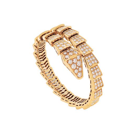 [Agudo Jewelry]SERPENTI BRACELET 8MM GOLD DIAMOND