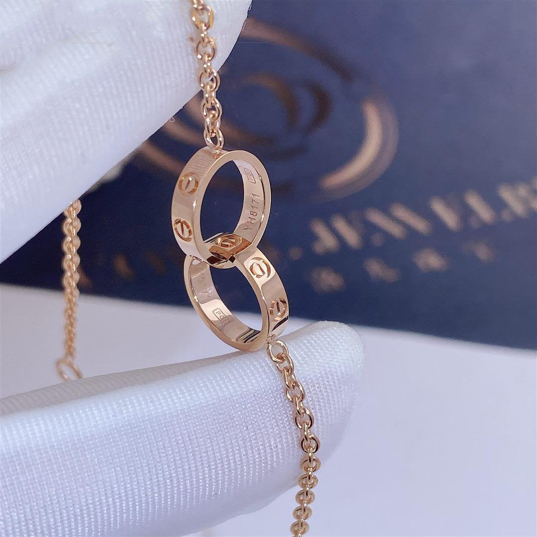 [Agudo Jewelry]LOVE BRACELET DOUBLE RING