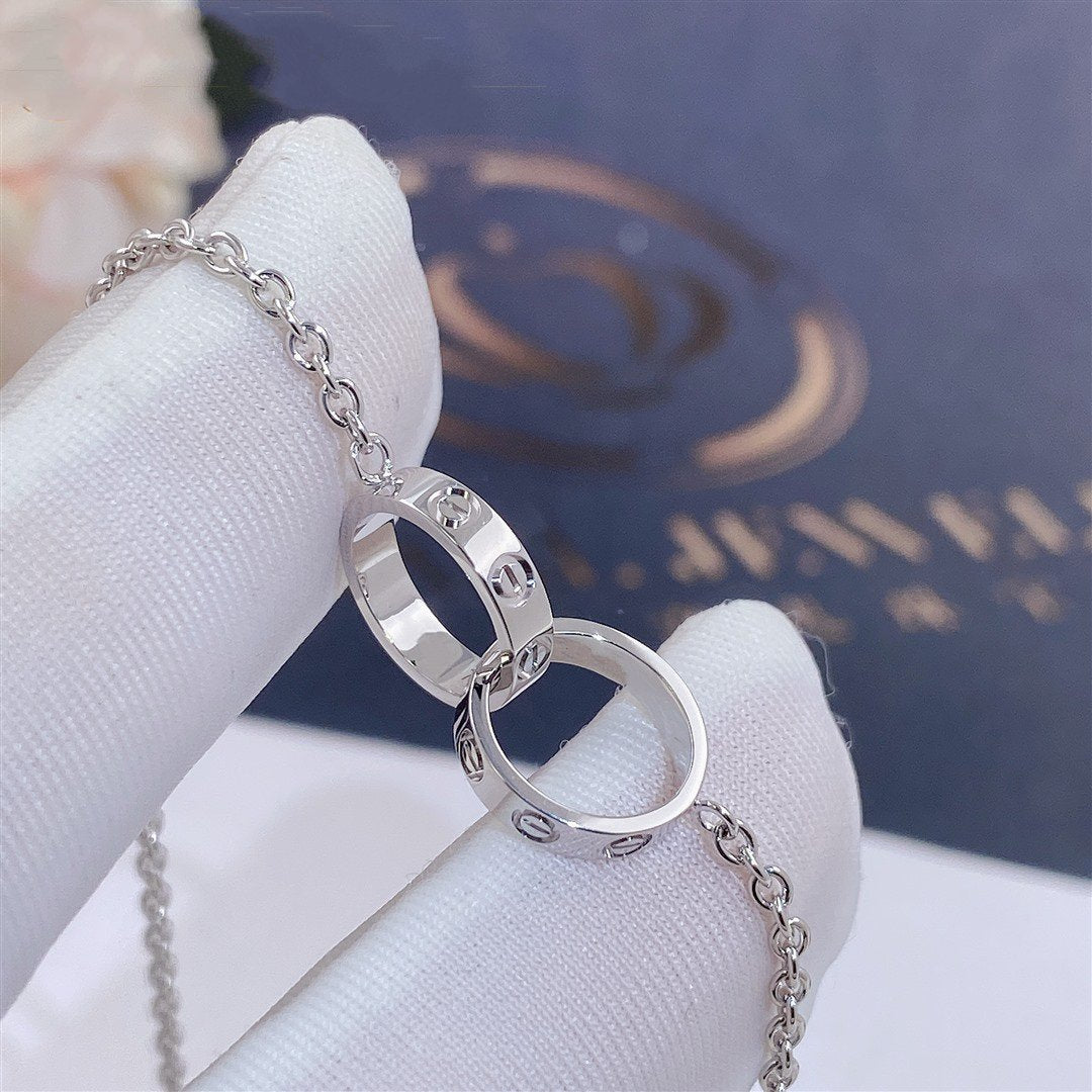 [Agudo Jewelry]LOVE BRACELET DOUBLE RING