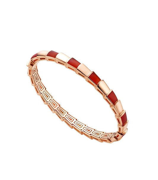 [Agudo Jewelry]SERPENTI BRACELET PINK GOLD RUBELLITE