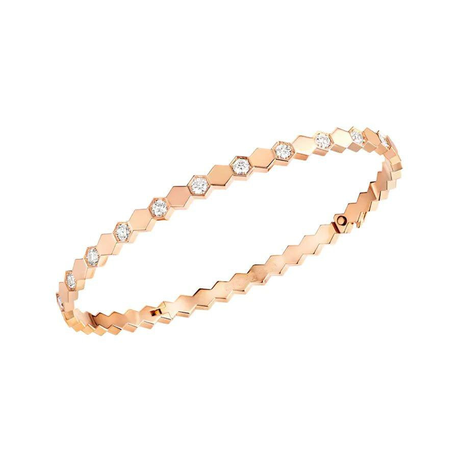 [Agudo Jewelry]BEE LOVE PINK GOLD DIAMOND BRACELET