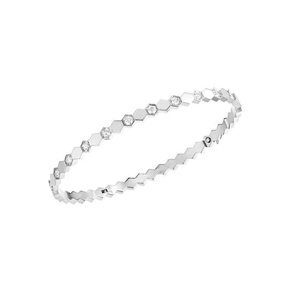 [Agudo Jewelry]BEE LOVE SILVER DIAMOND BRACELET