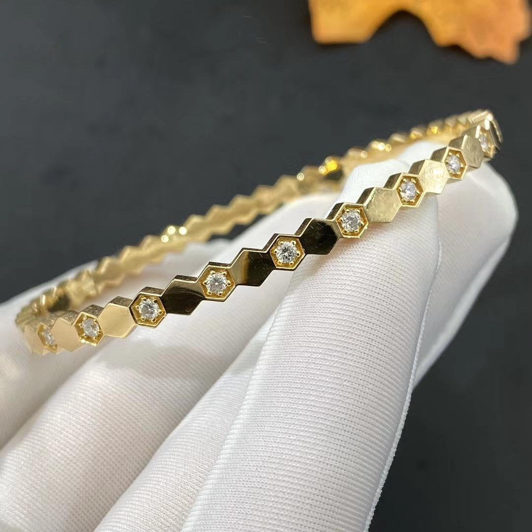 [Agudo Jewelry]BEE LOVE GOLD DIAMOND BRACELET