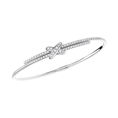 [Agudo Jewelry]JEUX DE BRACELET DIAMONDS SILVER