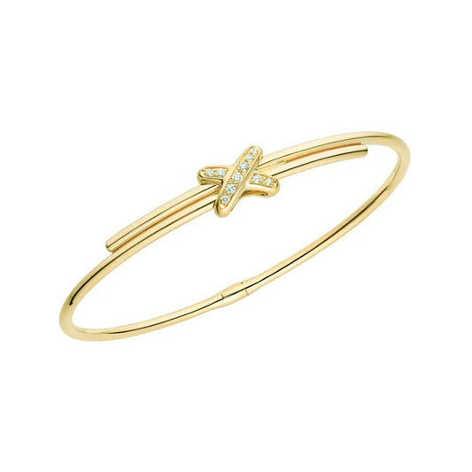 [Agudo Jewelry]JEUX DE BRACELET GOLD DIAMONDS