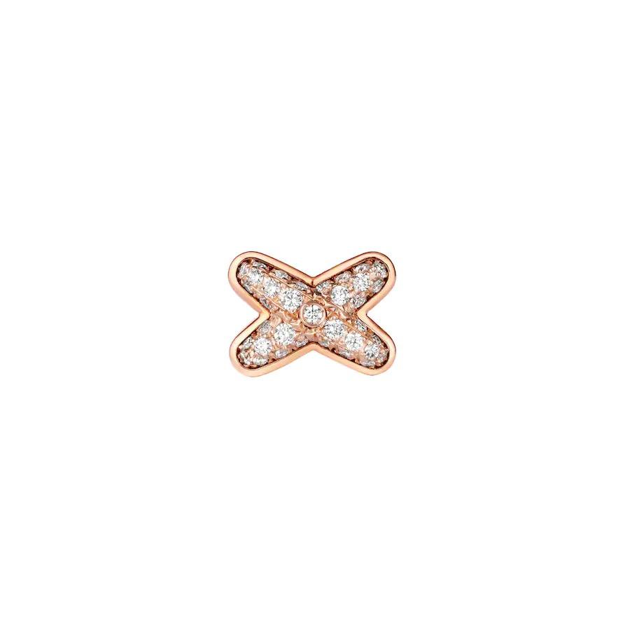 [Agudo Jewelry]JEUX DE PINK GOLD DIAMOND EARRINGS