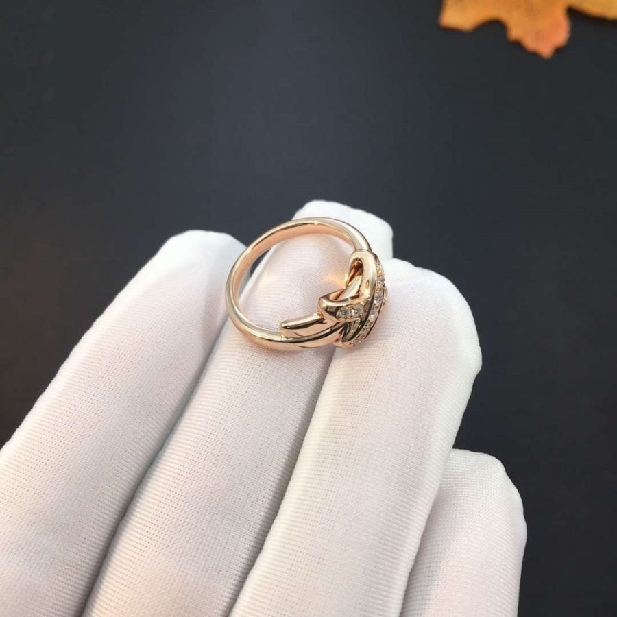 [Agudo  Jewelry]JEUX DE PINK GOLD DIAMOND RING