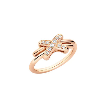 [Agudo  Jewelry]JEUX DE PINK GOLD DIAMOND RING