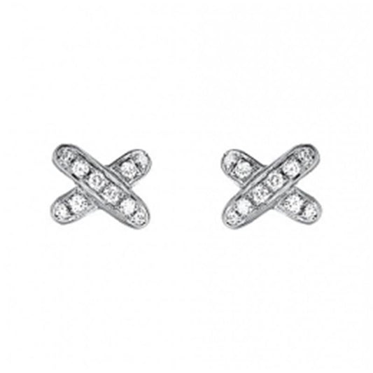 [Agudo Jewelry]JEUX DE DIAMOND EARRINGS