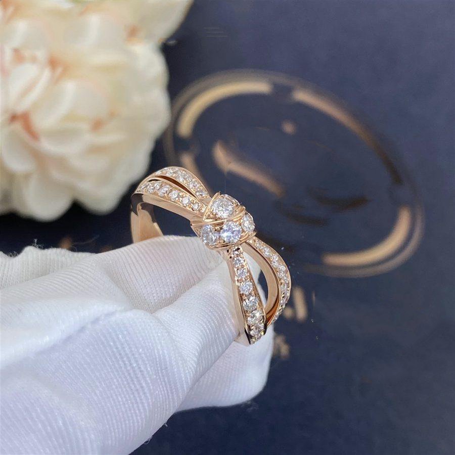 [Agudo  Jewelry]LIENS PINK GOLD DIAMOND RING