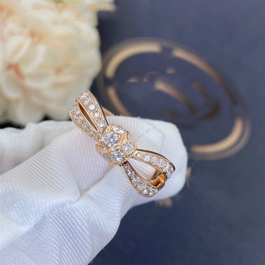 [Agudo  Jewelry]LIENS PINK GOLD DIAMOND RING