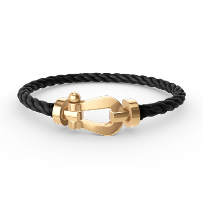 [Agudo Jewelry]FORCE LARGE HORSESHOE NO DIAMOND BRACELET GOLD