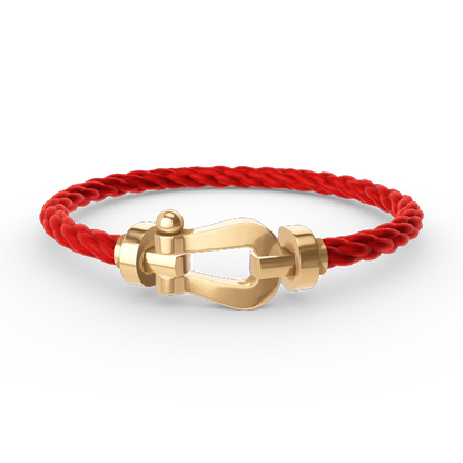 [Agudo Jewelry]FORCE LARGE HORSESHOE NO DIAMOND BRACELET GOLD