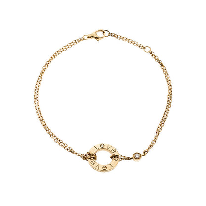 [Agudo Jewelry]LOVE BRACELET 2 DIAMOND