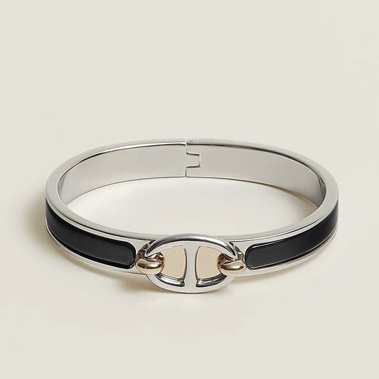 [Agudo Jewelry]CLIC CHAINE SILVER BRACELET