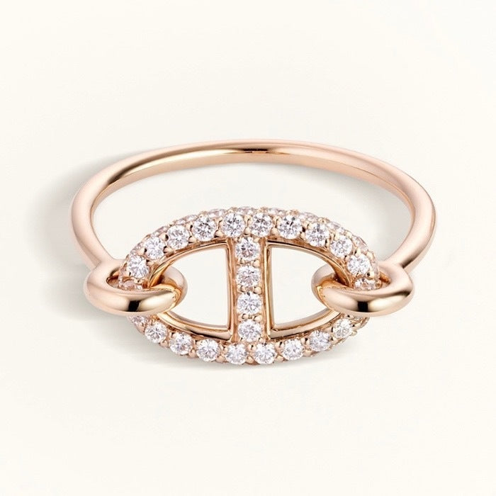 [Agudo  Jewelry]RONDE SMALL DIAMOND RING