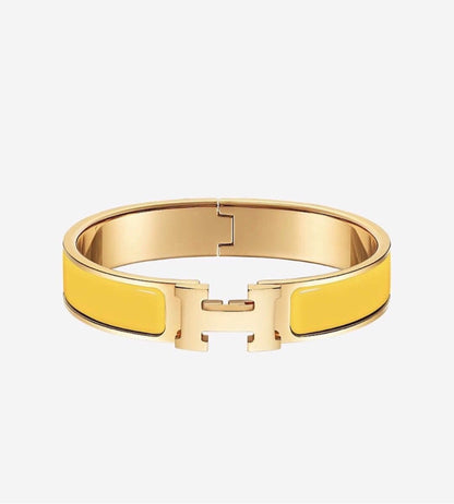 [Agudo Jewelry]H YELLOW BRACELET