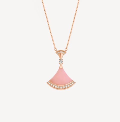 [Agudo Jewelry]DREAM NECKLACE PINK OPAL