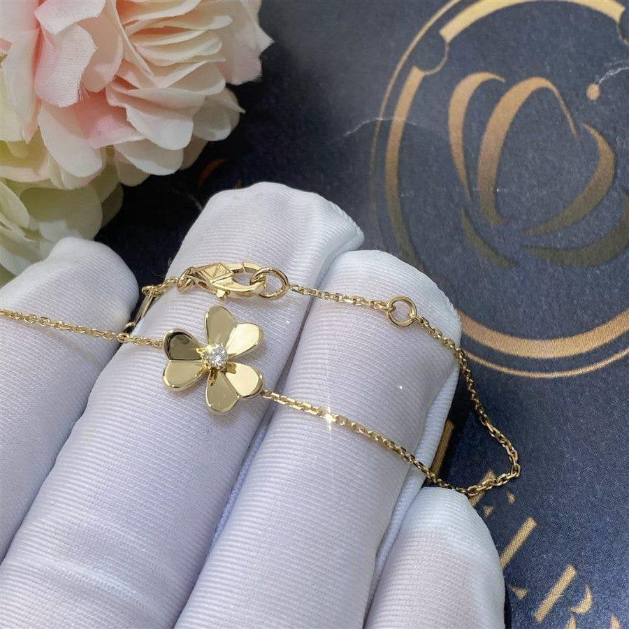 [Agudo Jewelry]FRIVOLE GOLD FLOWER BRACELET