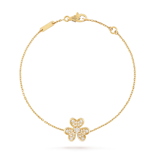 [Agudo Jewelry]FRIVOLE GOLD FLOWER DIAMOND BRACELET