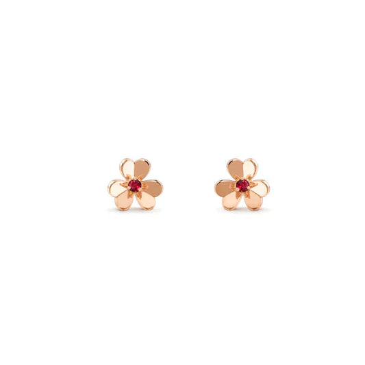 [Agudo Jewelry]FRIVOLE  FLOWER PINK EARRINGS